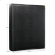 Álbum Fichário 10 Folhas PP para Cédulas 3 Espaços 32x24 Ziper Cobra Fosco GG