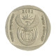 Km#273 2 Rands 2002 MBC África do Sul África Níquel com revestimento cobre 23(mm) 5.5(gr)