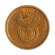 Km#325 5 Cents 2010 MBC África do Sul África Aço com revestimento de cobre 21(mm) 4.5(gr)