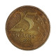 25 Centavos 2002 BC Batida Dupla "Deodoro"