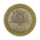 Km#236 100 Pesos 2010 So MBC Chile América Bimetálico 23.5(mm) 7.58(gr)