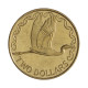 Km#121 2 Dollars 2008 SOB Nova Zelândia Oceania Bronze Alumínio 26.5(mm) 10(gr)