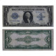 P#342 1 Dollar 1923 F BC/MBC Estados Unidos América Carimbo Azul