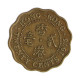 Km#36 20 Cents 1975 MBC Hong Kong Ásia Níquel com revestimento de latão 19(mm) 2.6(gr)