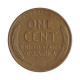 Km#A132 1 Cent 1944 MBC Estados Unidos  América  Lincoln Cent Espiga de Trigo  Bronze  19(mm) 3.11(gr)