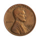 Km#201 1 Cent 1959 D MBC+ Estados Unidos  América  Lincoln Memorial  Bronze 19(mm) 3.11(gr)