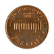 Km#201 1 Cent 1970 MBC+ Estados Unidos  América  Lincoln Memorial  Bronze 19(mm) 3.11(gr)