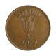 Km#11 10 Pruta 1949 MBC+ Israel Ásia Bronze 27(mm) 6.1(gr)