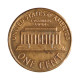 Km#201b 1 Cent 1986 MBC Estados Unidos  América  Lincoln Memorial  Zinco com revestimento de cobre  19.05(mm) 2.5(gr)