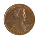 Km#201b 1 Cent 1997 D MBC Estados Unidos  América  Lincoln Memorial  Zinco com revestimento de cobre  19.05(mm) 2.5(gr)