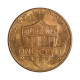 Moeda Km#468 1 Cent 2012 D MBC Estados Unidos América  Lincoln Cent Escudo Zinco com Revestimento de Cobre  Ø19,05mm 2,5