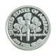 Fantasia 2006  FC USA América Moeda de Dez Centavos de Fantasia Ronald Reagan de 1/10 oz Prata 0.999 Ø18,9mm 3,11gr.