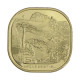 Moeda KM#New 5 Yuan 2022 FC China Ásia Monte Huangshan Latão Ø27,19mm 11,49gr.