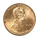 Set 4 Moedas One Cent 2009 SOB/FC Estados Unidos América Lincoln Cent 200 Anos de Abraham Lincoln C/Pintas Pretas