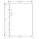 Folhas Pretas Para Documentos 37,5x28,5 Acetato 2 Espaços