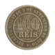 Moeda V-028 100 Réis 1886  BC Cupro Níquel  Ø27mm 10gr.
