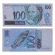 Cédula C-329 100 Reais 2006 SOB/FE - Guido Mantega (1ª chancela) / Henrique C. Meirelles