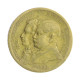 Moeda V-123 1000 Réis 1922 MBC Centenário da Independência do Brasil 1822 - 1922 Bronze Alumínio Ø26,7mm 8gr.
