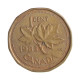 Moeda KM#132 1 Cent 1983 MBC Canadá América Bronze Ø19,1mm 2,5gr.
