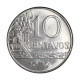 Moeda V-303 10 Centavos 1979 SOB/FC Data Difícil Aço Inox Ø23mm 4,2gr.