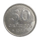 Moeda V-373 50 Cruzeiros 1986 SOB/FC Plano Piloto Aço Inoxidável Ø28mm 6,49gr.