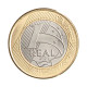 Moeda V-625 1 Real 2024 FC 30 Anos do Real Bimetálico Ø27mm 7gr.