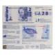 Folder Encarte para Cédula de 2 Reais Descritivo 2ª Família