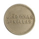 Token 100 Réis MBC Brasil América Ø20mm 4,56gr.