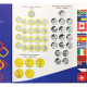 Álbum para Moedas Comemorativas 1 Real de 2012 a 2016 - Olimpíadas Rio 2016