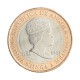 Moeda KM#111 20 Kwanzas 2014 FC Angola África Rainha Njinga A Mbande (1582-1663) Bimetálico Ø28mm 2,56gr.