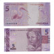 Cédula C-344 FB 5 Reais 2018 SOB/FE - Eduardo R. Guardia / Ilan Goldfajn