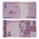 Cédula C-343 ED 5 Reais 2017 FE - Henrique de C. Meirelles / Ilan Goldfajn