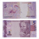 Cédula C-340 AA 5 Reais 2013 SOB/FE - Guido Mantega 2ª Chancela / Alexandre A. Tombini