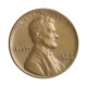 Moeda KM#201 One Cent Lincoln Memorial 1966 MBC USA América Bronze Ø19mm 3,11gr.