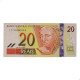 Cédula C-308 20 Reais 2010 Ausência Completa de uma Impressão FE - Guido Mantega / Alexandre A. Tombini
