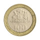 Moeda KM#236 100 Pesos 2005 SO MBC Chile América Bimetálico Ø23,5mm 7,58gr.