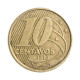 Moeda V-506 10 Centavos 2013 MBC Cunho Quebrado Aço R Bronze Ø20mm 4,8gr.*
