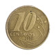 Moeda V-494 10 Centavos 2001 MBC Cunho Quebrado Aço R Bronze Ø20mm 4,8gr.*