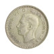 Moeda KM#854 1 Shilling 1937 MBC+ Reino Unido Europa Prata 0.500 Ø23,5mm 5,66gr.