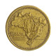 Moeda V-232 1 Cruzeiro 1951 MBC C/Sinais de Limpeza Bronze Alumínio Ø23mm 7gr.