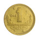 Moeda V-226a 1 Cruzeiro 1944 MBC S/Sigla C/Sinais de Limpeza Bronze Alumínio Ø23mm 7gr.