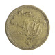 Moeda V-246 2 Cruzeiros 1951  MBC  Data Difícil Bronze Alumínio  Ø25mm 8gr.