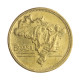 Moeda V-241b 2 Cruzeiros 1945  MBC  S/Sigla C/Sinais de Limpeza Bronze Alumínio  Ø25mm 8gr.
