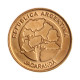 Moeda KM#186 1 Peso 2017 SOB Argentina América Aço R Cobre Ø20mm 4,3gr.