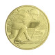 Moeda KM#New 5 Yuan 2022 FC China Ásia Patinação de Velocidade em PistaCcurta Latão Ø30mm 13,1gr.