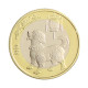 Moeda KM#2390 10 Yuan 2018 FC China Ásia Ano do Cachorro Bimetálico Ø27mm 9,2gr.