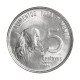 Moeda V-333 5 Centavos 1975 FC FAO Aço Inoxidável Ø21mm 2,7gr.