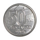 Moeda V-410 50 Centavos 1989 SOB/FC Rendeira Aço Inoxidável Ø19,5mm 2,8gr.