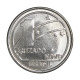 Moeda V-412 1 Cruzado Novo 1989 FC Centenário da República 1889 - 1989 Aço Inoxidável Ø31mm 10gr.*