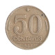 Moeda V-192a 50 Centavos 1943 BC/MBC Níquel Rosa Ø21mm 5gr.